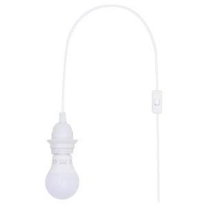 Cable Blanco con Foco LED – Deco Express PTY