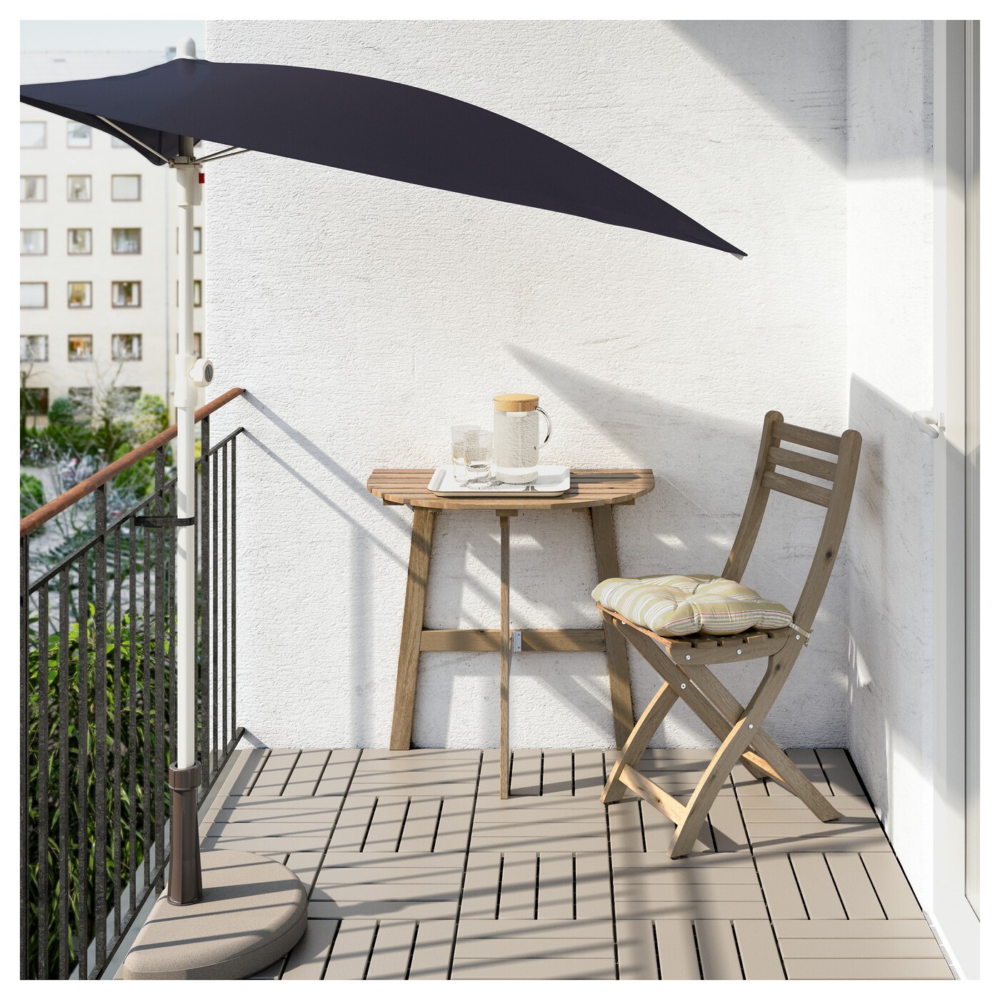 Mesa de Madera Plegable Exterior – Deco Express PTY