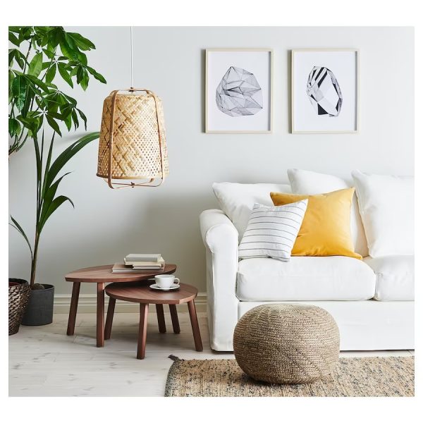 MELHOLT Alfombra Natural Con Puntos Negros - Imagen 2