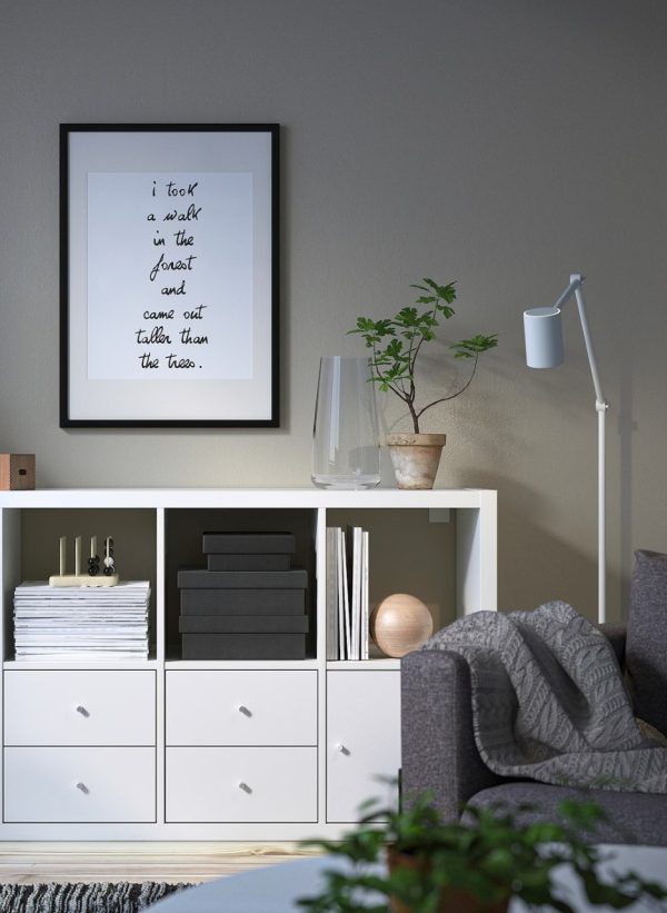 KALLAX puerta, Insert Blanca - Imagen 3