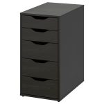 ALEX Archivador Black-Brown Armado