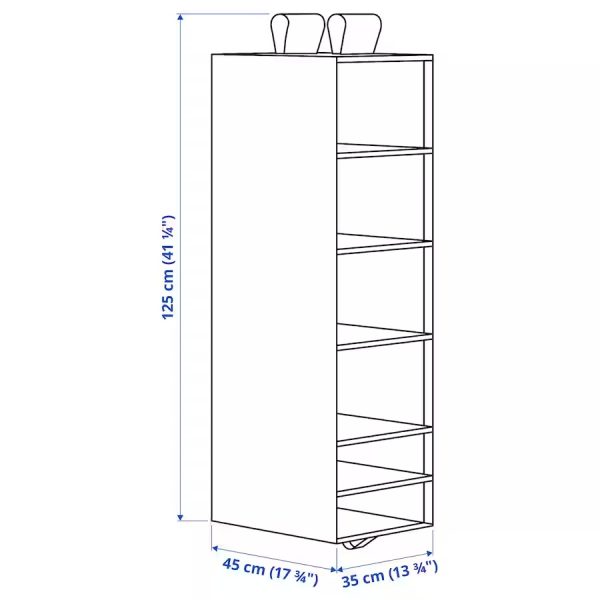 SKUBB Organizador 6 Compartimientos Blanco - Imagen 4