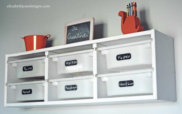 TROFAST Estante Blanco de Pared para Niños - Imagen 3