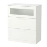BRIMNES Gavetero Blanco 3 Gavetas