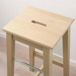 NILSOLLE Stool de Madera Armada - Imagen 2