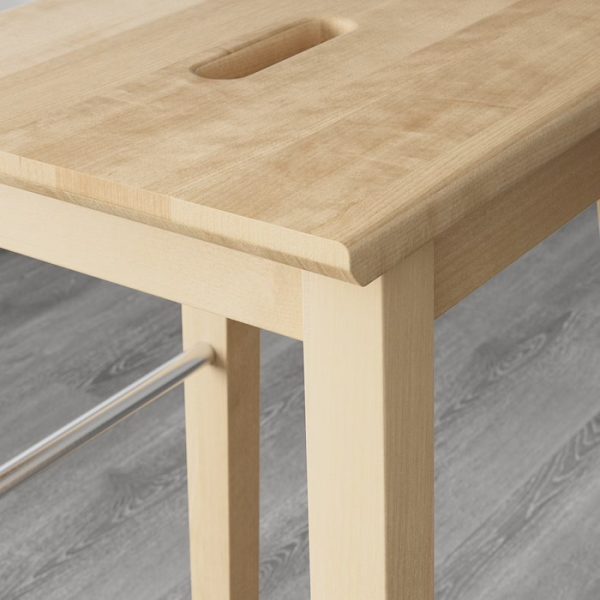 NILSOLLE Stool de Madera Armada - Imagen 4