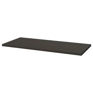 LAGKAPTEN Sobre Negro-Marrón Para Escritorio 140 CM