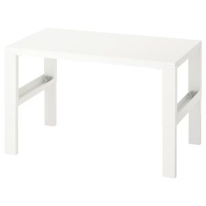 PAHL-Escritorio Blanco Ajustable de Altura Pequeño- ARMADA