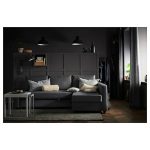 FRIHETEN Sofá Cama en L Gris Oscuro-ARMADO - Imagen 3