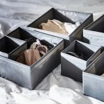 SKUBB Cajas Juego de 6 Gris para Gavetero - Imagen 2