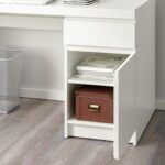 MALM Escritorio Blanco Con Gaveta - Imagen 3