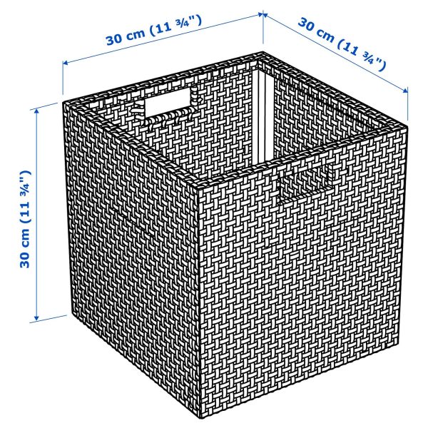 HADERITTAN Caja de Mimbre Natural – Deco Express PTY
