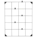 SOSDALA Rack De Metal Organizador
