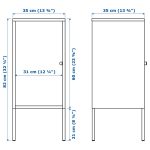 LIXHULT Gabinete de Metal Negro (ARMADO) - Imagen 4