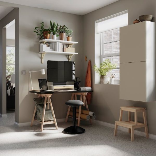 MITTBACK-LAGKAPTEN Escritorio Ajustable de Altura Sobre Black Brown - Imagen 2