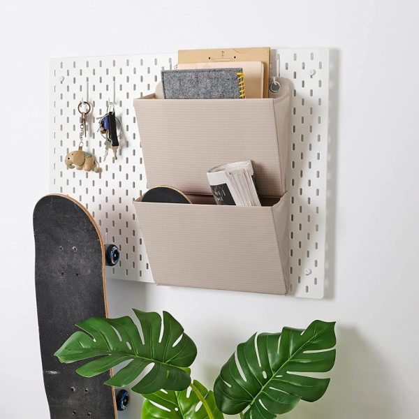 PLUGGHAST Bandejas de Tela Beige - Imagen 3