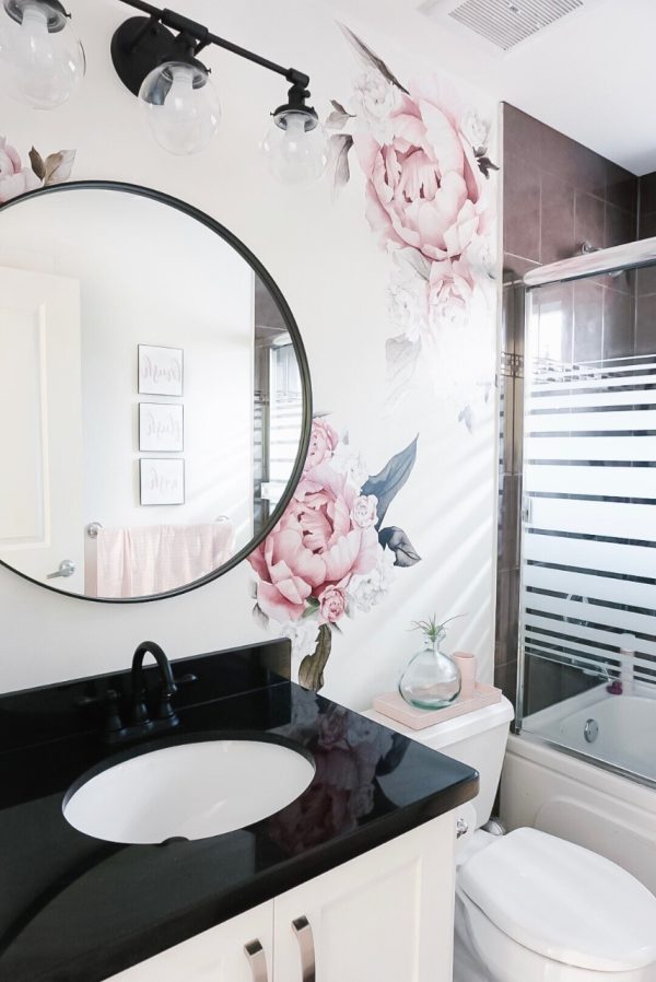 Sandane Espejo Redondo Black Brown - Imagen 2