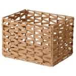 INSVEP Caja de Mimbre Plastico