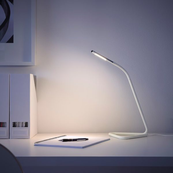 HARTE LED Lámpara de escritorio Blanca Armado - Imagen 2