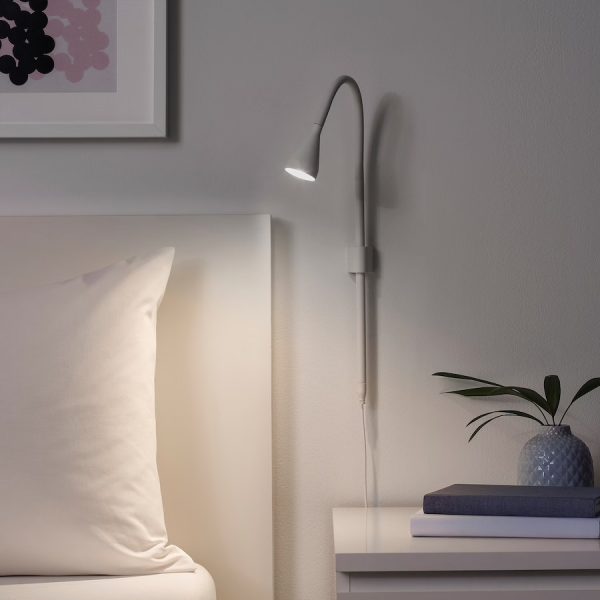 NAVLINGE LED Lámpara de Clip Blanca - Imagen 2