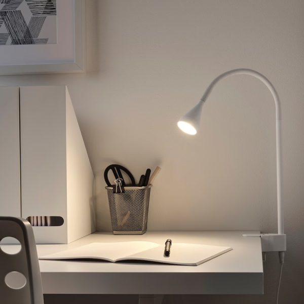 NAVLINGE LED Lámpara de Clip Blanca - Imagen 3