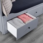 HEMNES Daybed Cama Extendible Gris con Gavetas (No incluye colchón) - Imagen 3