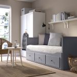 HEMNES Daybed Cama Extendible Gris con Gavetas (No incluye colchón) - Imagen 5