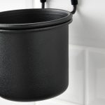 HULTARP Pote Colgante de Acero Negro - Imagen 2