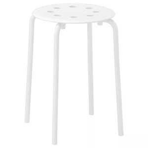 LOBERGET-MALSKAR Silla Blanca Giratoria Con Palanca - Deco Express PTY -  IKEA Panamá