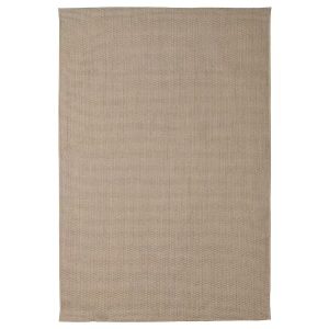 VODSKOV Alfombra Tejido Natural Gris Claro