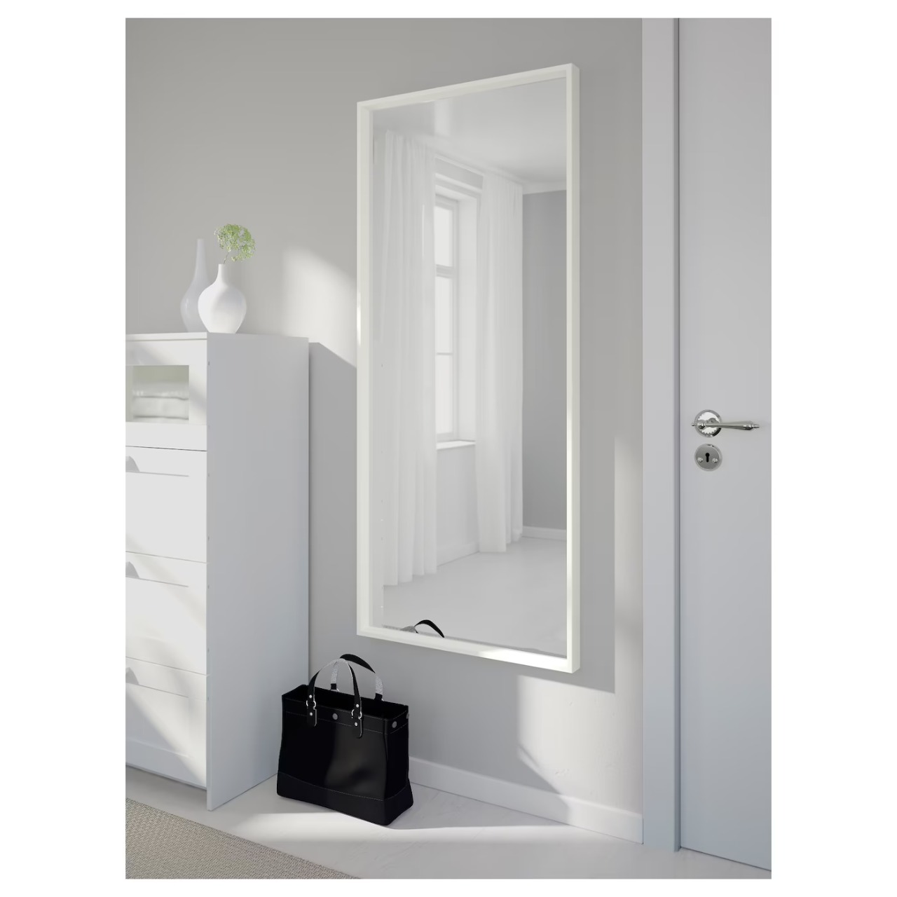 TJUSIG Perchero, blanco, 78 cm - IKEA