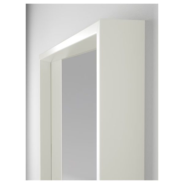 Nissedal Espejo Blanco Rectangular - Imagen 3