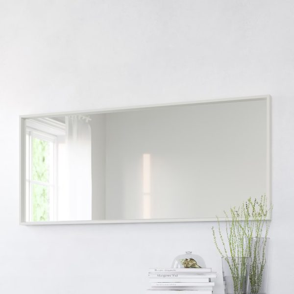Nissedal Espejo Blanco Rectangular - Imagen 4