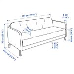 LINANAS Sofa Gris-ARMADO - Imagen 7
