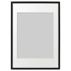 RIBBA Marco Negro 50 cmx 70cm