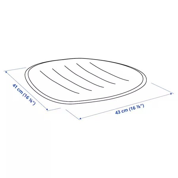 PYNTEN  ASIENTO DE SILLA NEGRO - Imagen 2