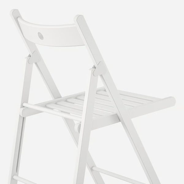 TERJE silla Blanca Plegable - Imagen 3