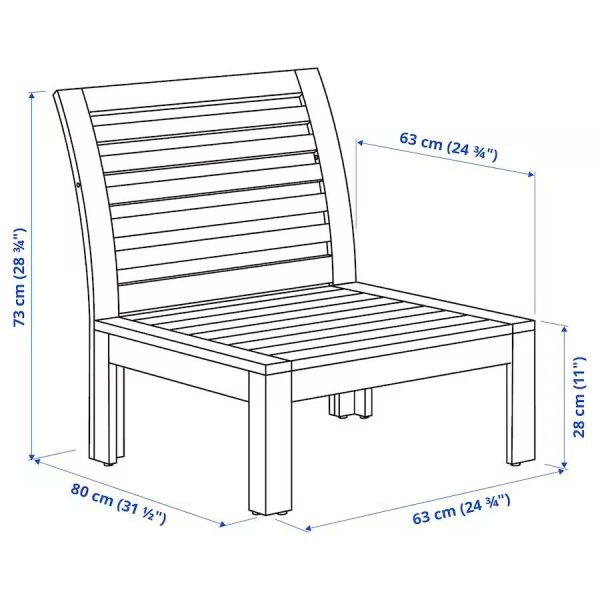 APPLARO Terraza de 4 Puestos con Asientos Armado - Imagen 7