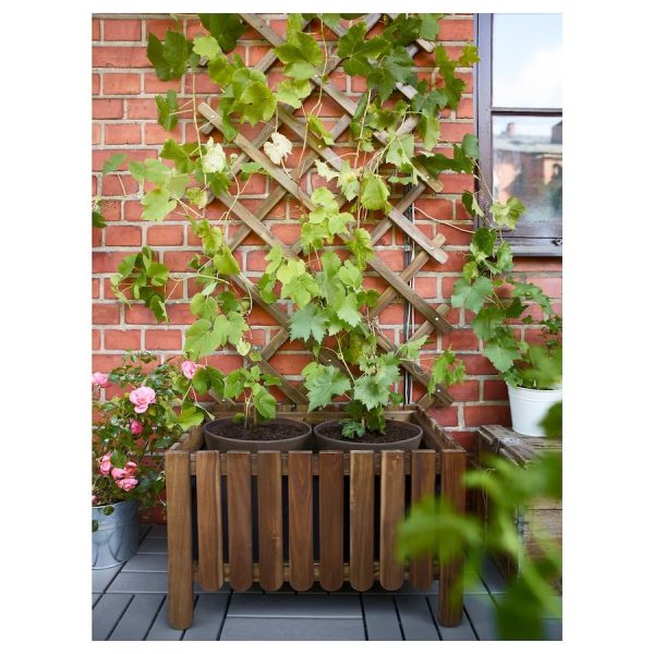 ASKHOLMEN Mampara de Madera para Plantas Exterior - Imagen 2