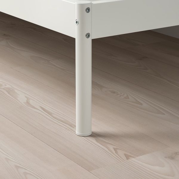 VEVELSTAD Cama Blanca Twin (No incluye colchon) Armada - Imagen 4