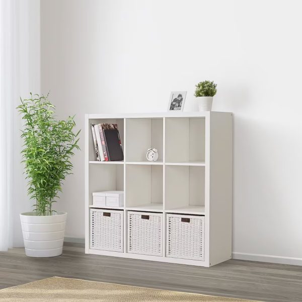KALLAX Estante De 9 Espacios Blanco - armado - Imagen 3