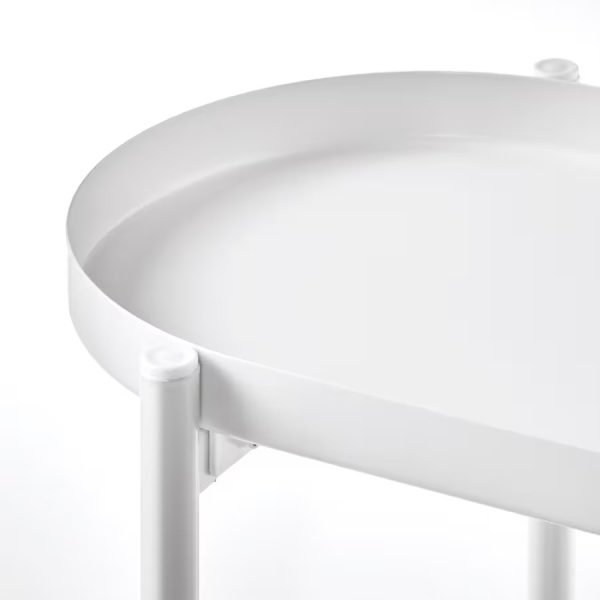 OLIVBLAD Soporte Plantas de Metal Blanco ARMADO - Imagen 3
