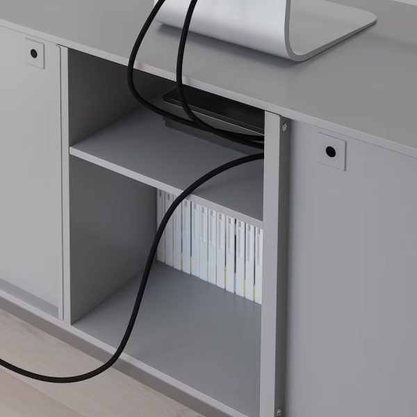 TULLSTORP Locker Gris y Mueble De TV Armado - Imagen 2