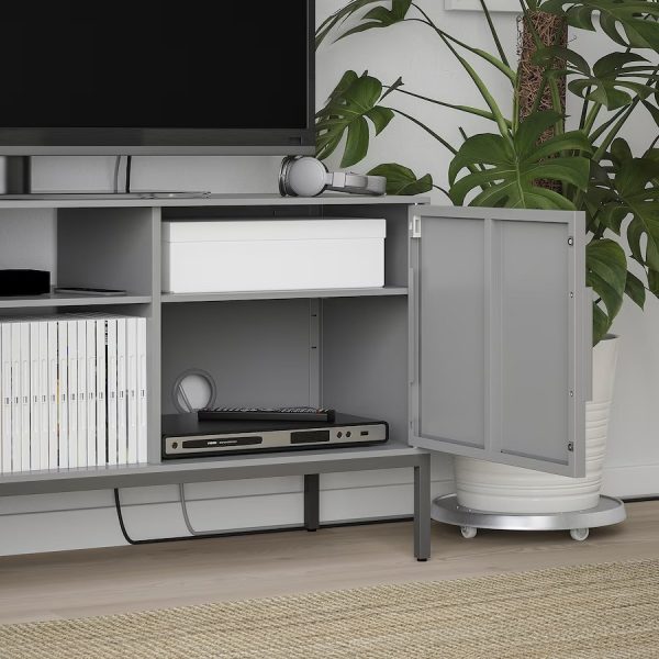 TULLSTORP Locker Gris y Mueble De TV Armado - Imagen 4