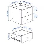 KALLAX INSERT gaveta natural - Imagen 2