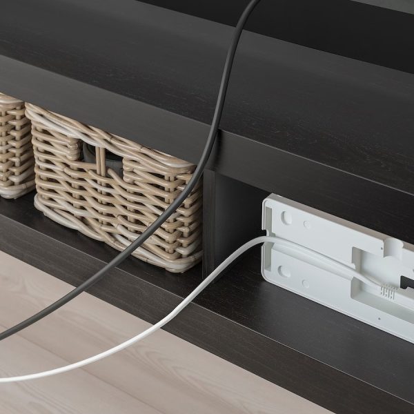 LACK Mueble de TV Black-Brown Armado - Imagen 3