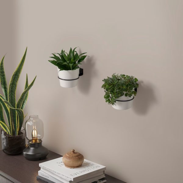 KLOTTHUJA,  Soporte para maceteros interior/exterior negro - Imagen 2