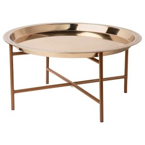 GOKVALLA Mesita de Centro Color Copper