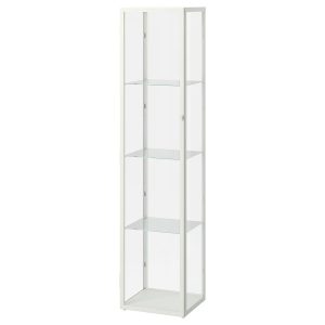 BLÅLIDEN Estanteria Blanca de Vidrio