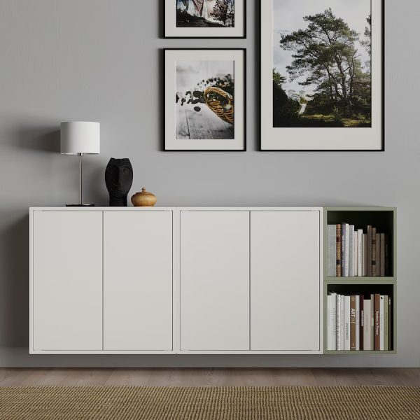 EKET Gabinete De Puerta Blanco Armado - Imagen 4